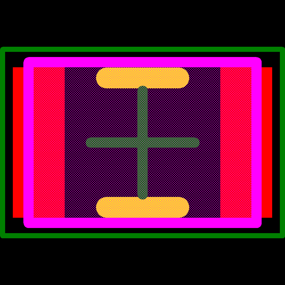 TACU105M016XTA Footprint - KYOCERA AVX