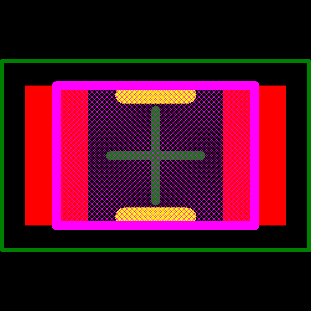 TACU105M016XTA Footprint - KYOCERA AVX