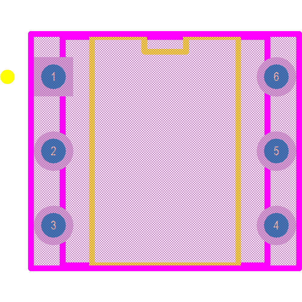 CNY17-4 Footprint - Vishay