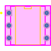 CNY17-4 Footprint - Vishay