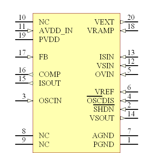 MCP1631V-E/SS Symbol - Microchip