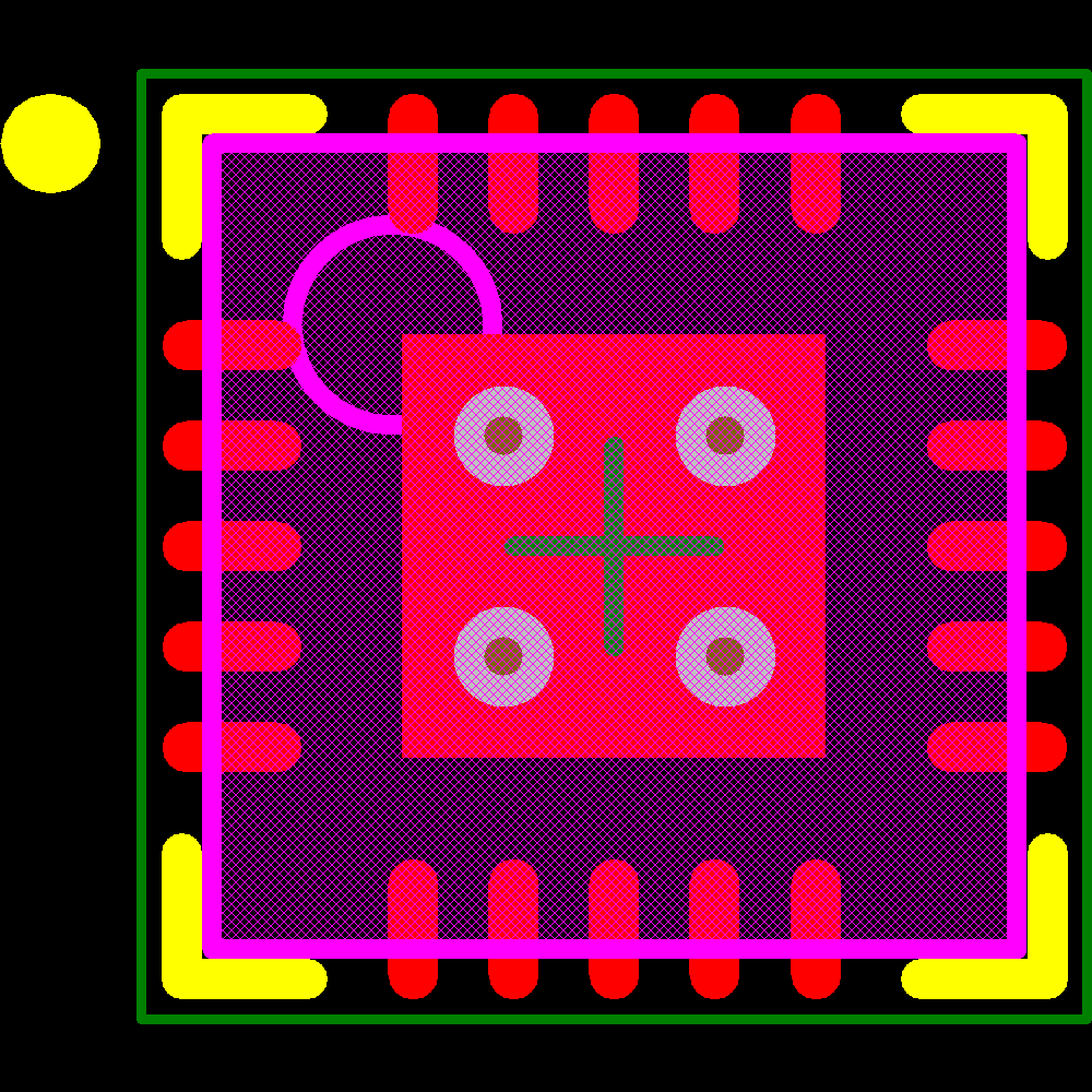 C8051F399-A-GM Footprint - Silicon Lab