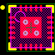 C8051F399-A-GM Footprint - Silicon Lab