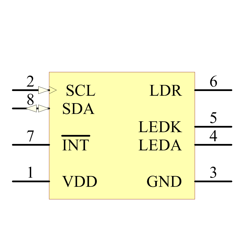 TMD26723 Symbol - ams