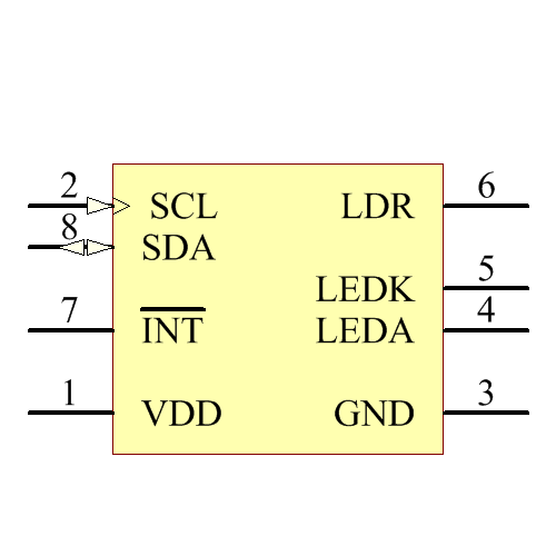 TMD26723 Symbol - ams
