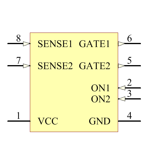 LTC1647-1IS8 Symbol - Analog Devices / Linear Technology