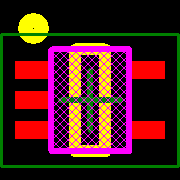 TPD3E001DRLRG4 Footprint - Texas Instruments