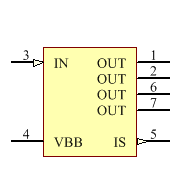 BTS500801TMBAKSA1 Symbol - Infineon