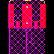 59S2DA-40MT5-E Footprint - Rosenberger