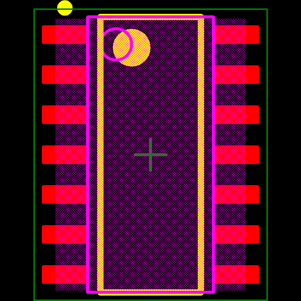 SN74F86D Footprint - Texas Instruments