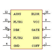 LM3445M/NOPB Symbol - Texas Instruments