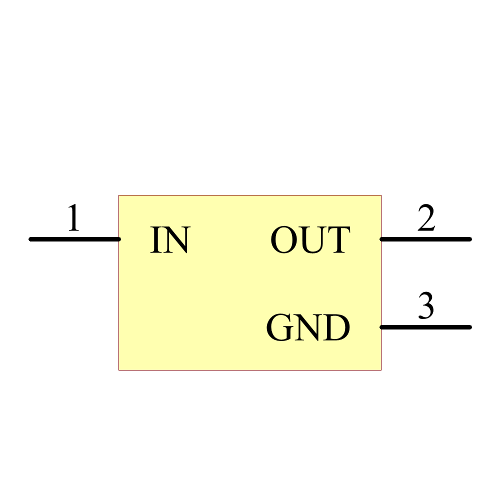 REF3130AIDBZT Symbol - Texas Instruments
