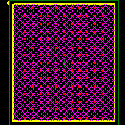IS61DDP2B251236A-500B4L Footprint - ISSI