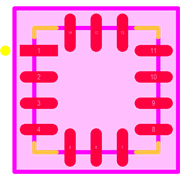 ADXL357BEZ Footprint - Analog Devices