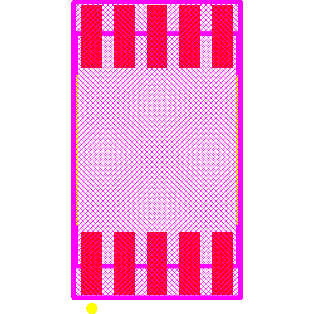 ACSA02-41SURKWA-F01 Footprint - Kingbright