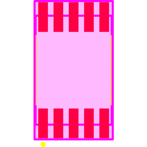 ACSA02-41SURKWA-F01 Footprint - Kingbright