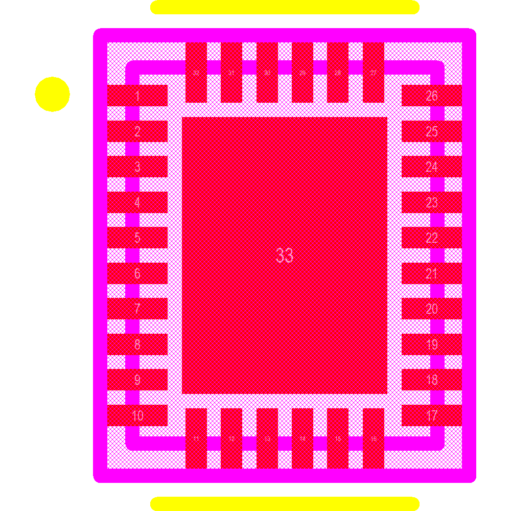 BGT24MTR11E6327XUMA1 Footprint - Infineon