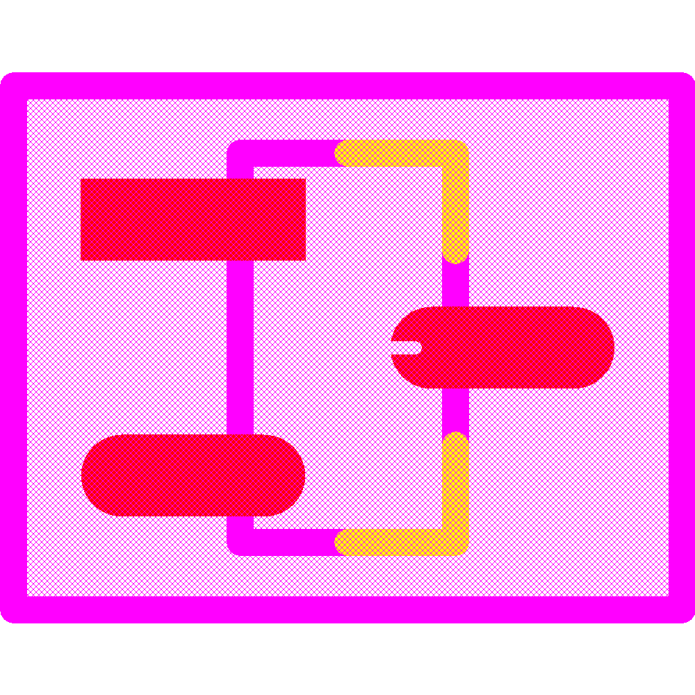SS351AT Footprint - Honeywell
