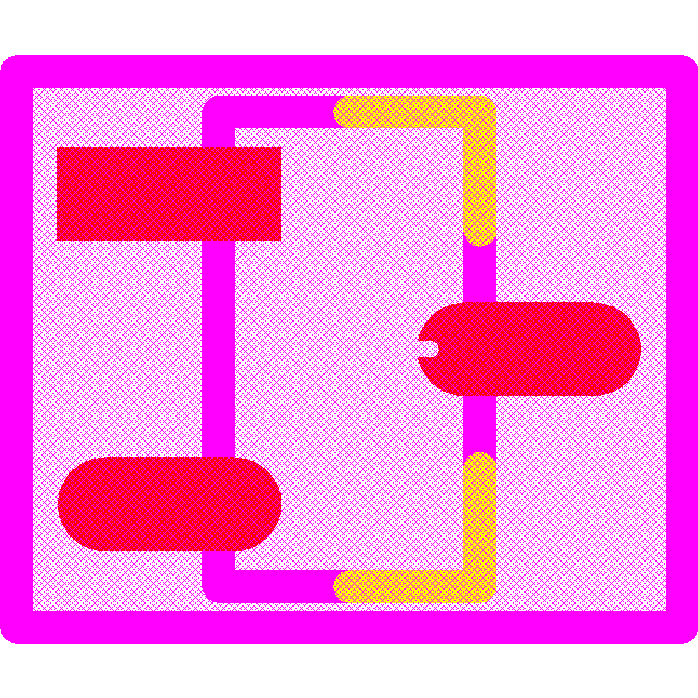 SS351AT Footprint - Honeywell
