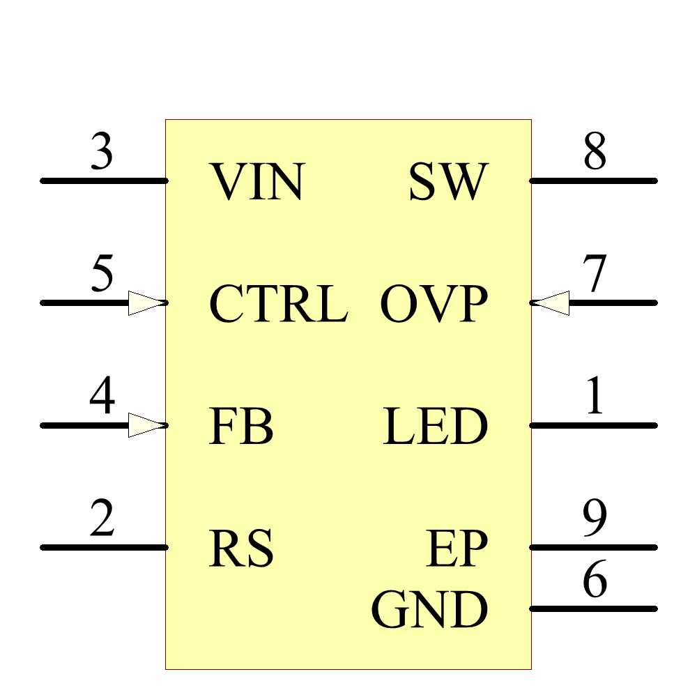TPS61043DRBR Symbol - Texas Instruments