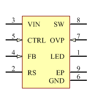 TPS61043DRBR Symbol - Texas Instruments