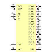 CAT9555WI Symbol - onsemi