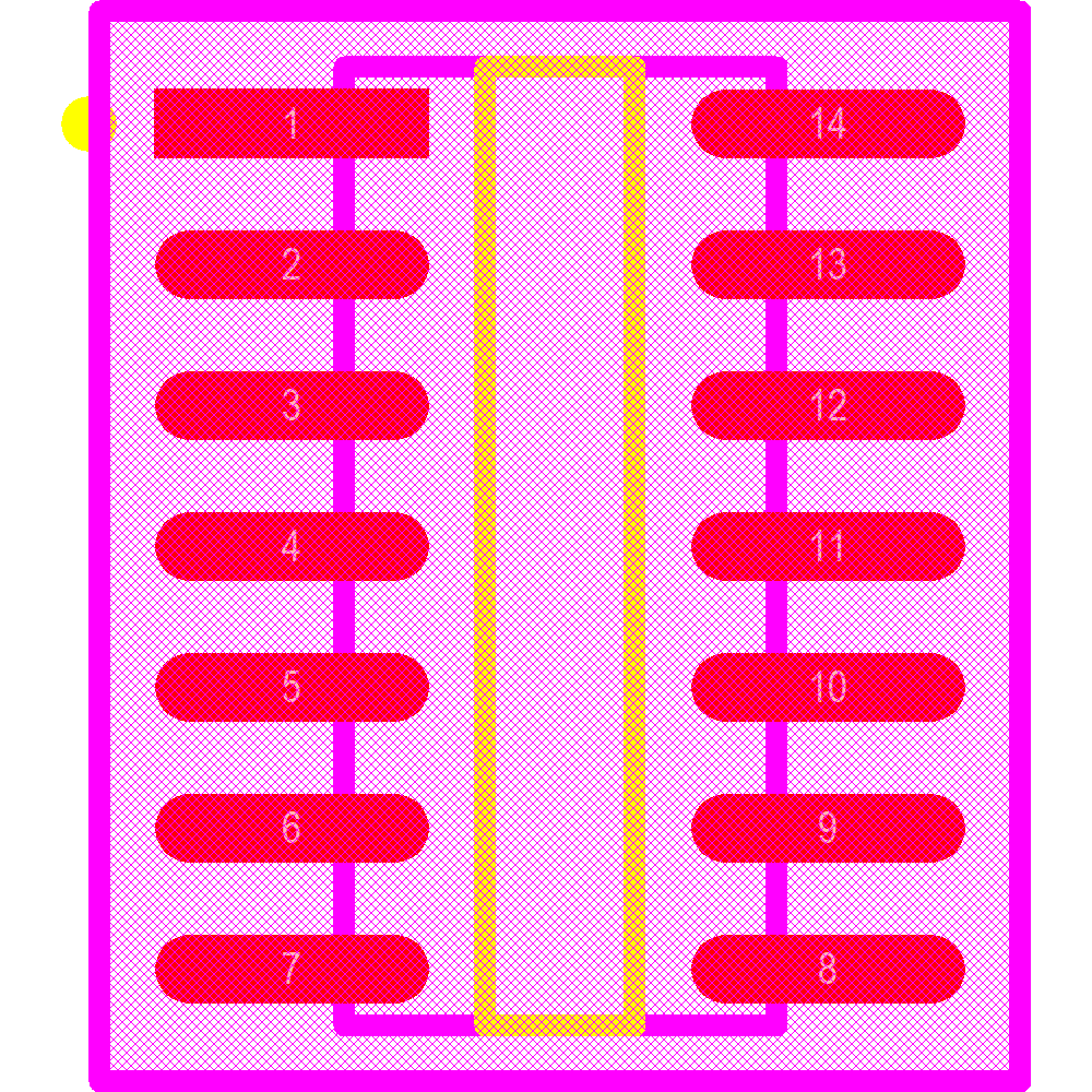 SN65LBC180DR Footprint - Texas Instruments