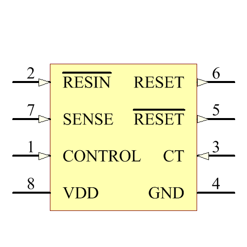 TLC7701QDR Symbol - Texas Instruments