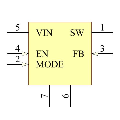 TPS62260DRVR Symbol - Texas Instruments