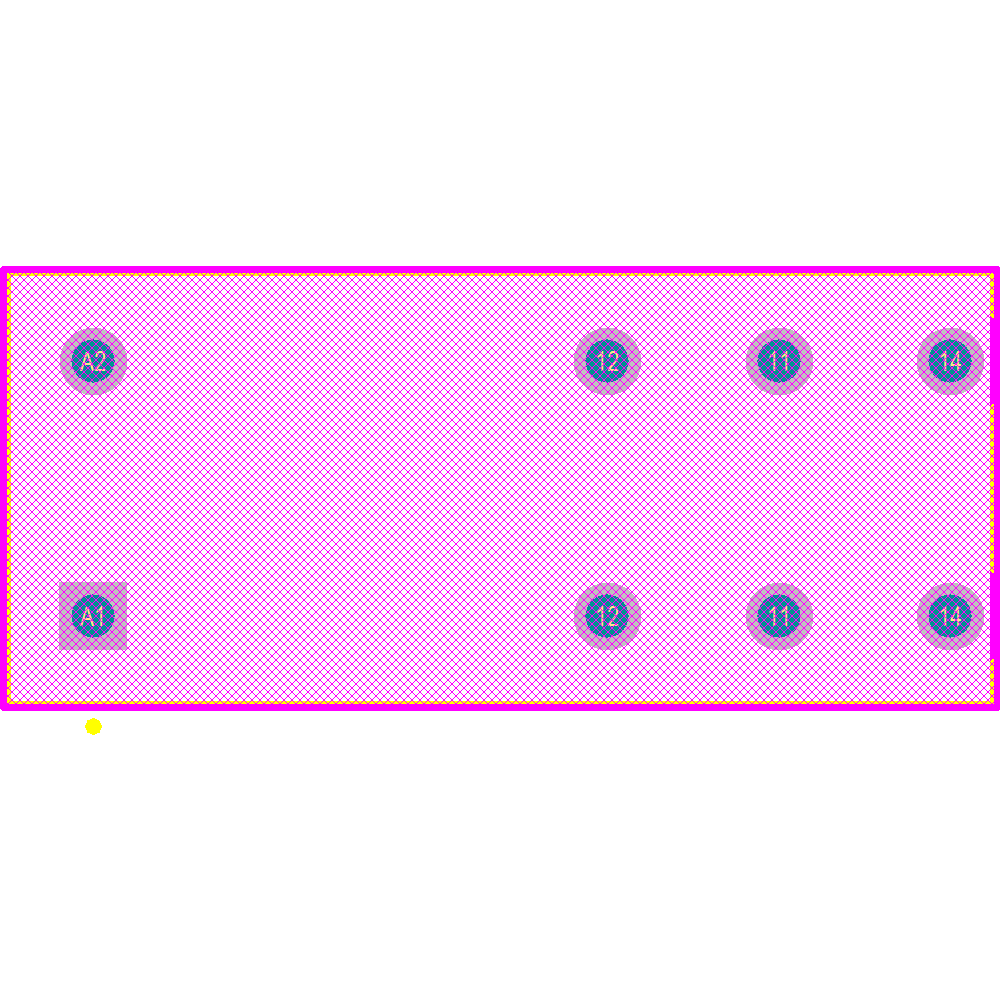 5-1415899-5 Footprint - TE Connectivity