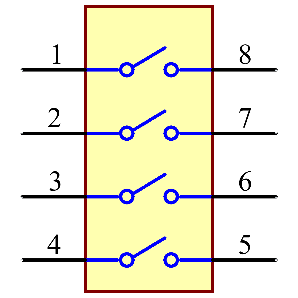 A6D-4100 Symbol - Omron