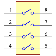 A6D-4100 Symbol - Omron
