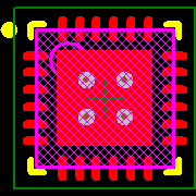 CAT9555HT6I-G Footprint - onsemi