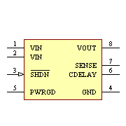 MCP1725T-1202E/SN Symbol - Microchip