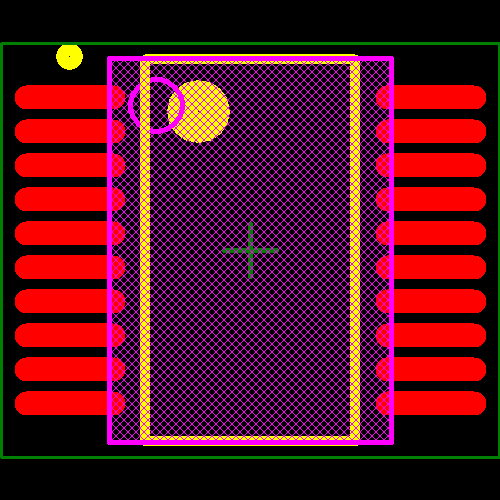Z8F0830HH020EG Footprint - Zilog