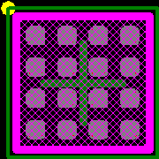 LM3554TMX/NOPB Footprint - Texas Instruments