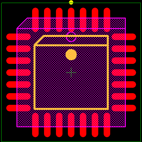 ADG406BPZ-REEL Footprint - Analog Devices