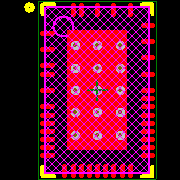 LT3596IUHG#PBF Footprint - Analog Devices