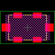 444BD21025816 Footprint - Wurth Elektronik