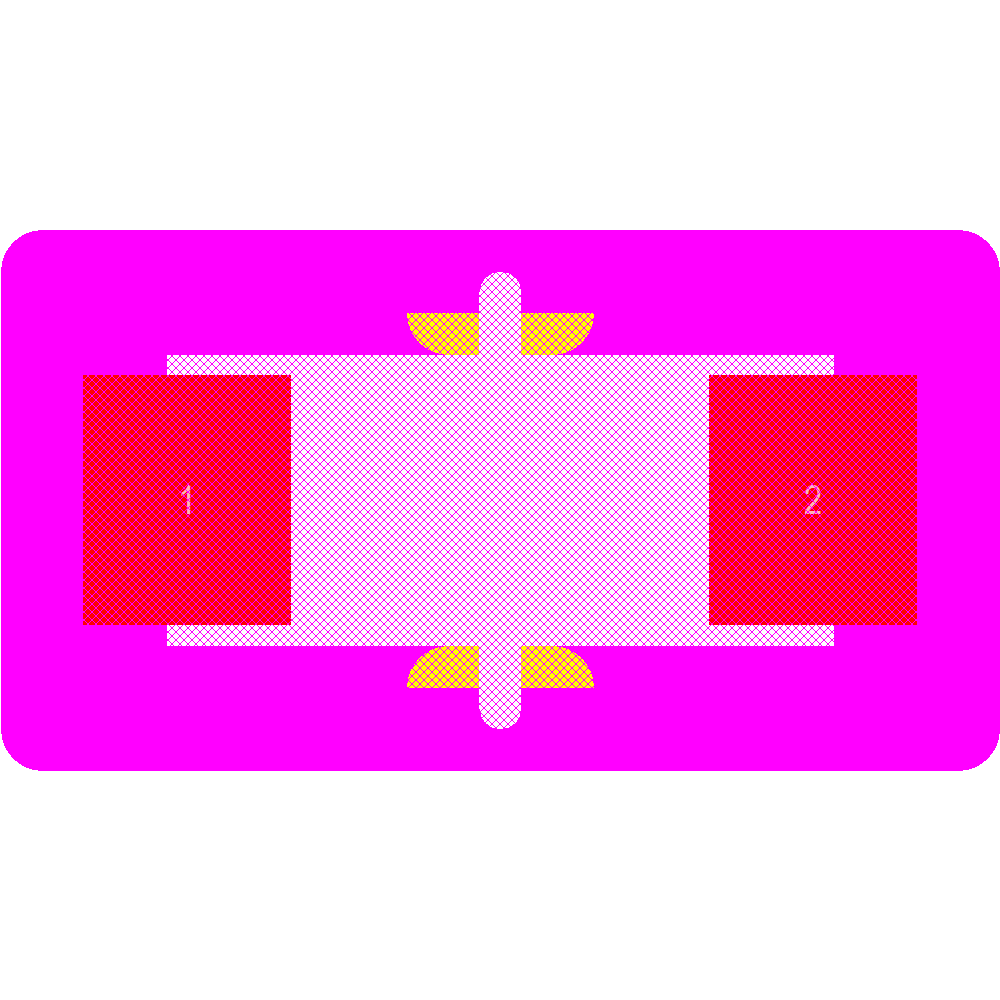 RK73H1JTTDD2202F Footprint - KOA Speer