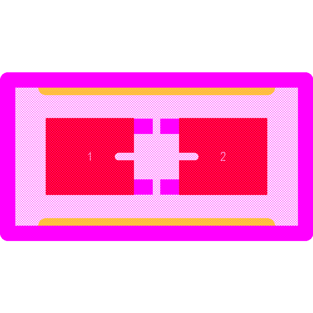 RK73H1JTTDD2202F Footprint - KOA Speer