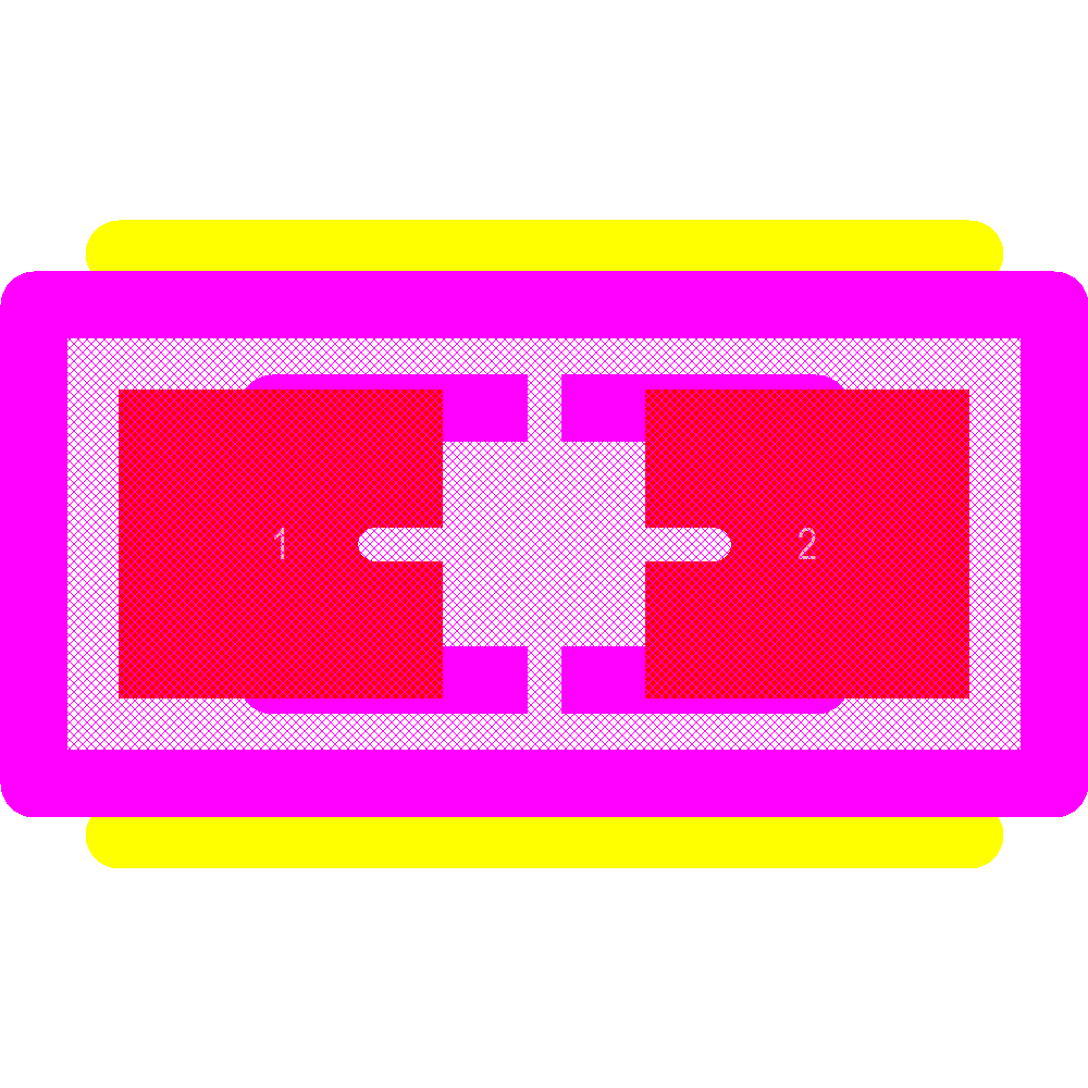 RK73H1JTTDD2202F Footprint - KOA Speer
