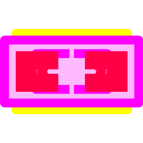 RK73H1JTTDD2202F Footprint - KOA Speer