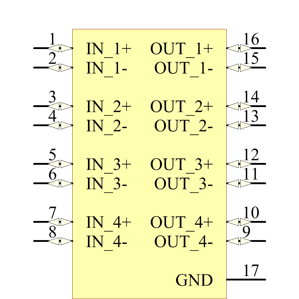 CM1235-08DE Symbol - onsemi