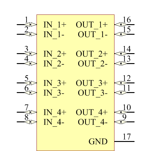 CM1235-08DE Symbol - onsemi
