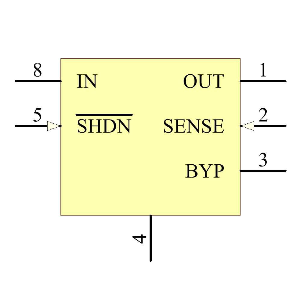 LT1962EMS8-2.5#TRPBF Symbol - Analog Devices
