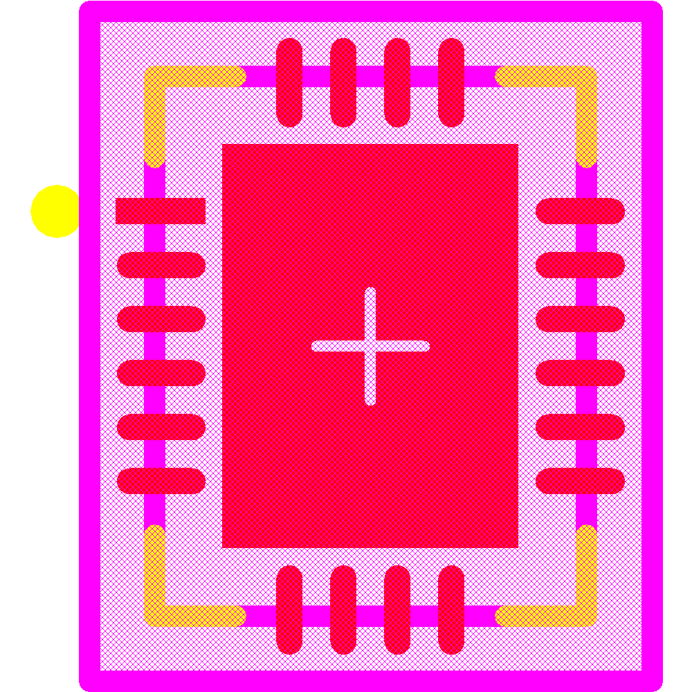 LTC4227CUFD-4#TRPBF Footprint - Analog Devices
