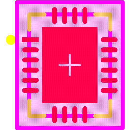 LTC4227CUFD-4#TRPBF Footprint - Analog Devices