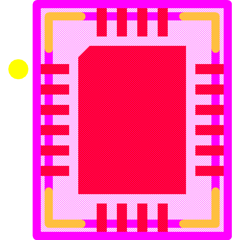 LTC4227CUFD-4#TRPBF Footprint - Analog Devices
