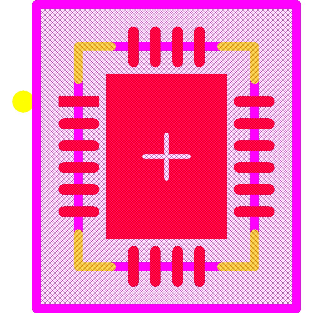 LTC4227CUFD-4#TRPBF Footprint - Analog Devices